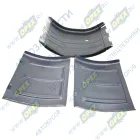 543900060-40 Крыло (ПВХ) двухскатное трехсоставное (К-700.01/.02/.03/.04); составное (3 части) (К-700.01-1 шт-К-700.02-2 шт.) МАЗ. КАМАЗ Экструзион