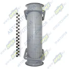 54115-1203012Э Рукав глушителя (металлорукав) L=360 ф80 2 квадр.фланца по 4отв. ф10 Евро-2,3 Элемент