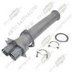 5320-1203012Э Рукав глушителя (металлорукав) ф95 L=650 фланец 3отв.ф10/2патрубка ф68 Элемент