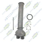 5320-1203012Э Рукав глушителя (металлорукав) ф95 L=650 фланец 3отв.ф10/2патрубка ф68 Элемент