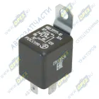 982.3777-10 Реле электромагнитное 12В 4 плоских клеммы с кронштейном ЭлМехИзмер
