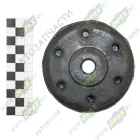 80-6700160 Виброизолятор (РТИ+сталь) ф80х105 h=50; 1отв.ф16/1отв.ф18, (подушка под кабину) МТЗ-1221 Элпласт