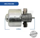 495.3730.000 Электродвигатель 24В 33ВТ ф62 L=105; 2 плоск. клеммы, отопителя КРАЗ, МАЗ, ЛАЗ, ЛИАЗ (15.81 ЭЛТРА