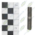 291747-П2 Шпилька М8 L=40 Р=20х1/17х1,25 ГОСТ 9066-85; Р1=15х1/16х1,25 каленая ресивера дв.406 ЭТНА