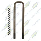 3205-2912408 Стремянка L=350х62 М20х1,5 Р=58 задней рессоры ПАЗ; (без гаек) ЭТНА