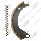 Ю66-3502030-2Ф Колодка тормозная задняя ГАЗ-66,3308 L=550; S=80 (340х82х190)1отв. без выреза; (накладка Фритекс) ЮККА