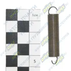 92.1110448 Пружина растяжная L=50 (42вит.) ф8х10; dвит=0,8 рейки ЯЗДА