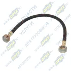 236-1111614 Трубка (РТИ) ф10; под 2 штуцера ф10 подвода масла к ТНВД ЯМЗ-236; (L=360) ЯМЗ