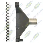 7511.1001020-20 Кронштейн передней опоры двигателя 135х300х160 4отв.ф14 с цилиндрицеским отливом чугун ЯМЗ