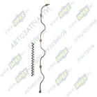 238-1104370-Б Трубка ф6; L=770 Г=М12+К14/кругл.ш10+3рукгл ш10 С/И дренаж. форсунок; (латунь) ЯМЗ