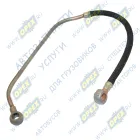 238П-1111614 Трубка (шланг) ф8 L=380-400мм под 2 штуцера ф10 подвода масла к ТНВД; составной шл+трубка ЯМЗ