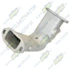 236-1115032-Г Патрубок V-образный L=460 выход с верху,соединительный впускных коллекторов ЯМЗ ЯМЗ