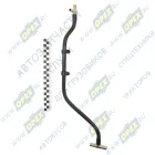 651.1104390 Трубка ПВХ ф15 L=600 Ш=М12х1,25/1xd=10/2xd=13 С/И отводящая рампы высокого давления ЯМЗ ЯМЗ