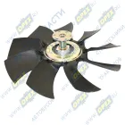 7511.1308010 Вискомуфта вентилятора с крыльчаткой (ф660 мм - 9 лопастей); ЯМЗ 7511.10, 658.10 ЯМЗ