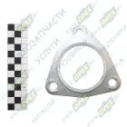 7511.1008058 Прокладка (сталь) треуг.110х115; фвнутр=65; 3отв.ф10, фланца (внутр.Ф65) ЯМЗ