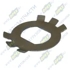 312580-П2 Шайба ф27 замковая гайки распредвала (сталь) ГОСТ11872 ф22х28х46х1 L=59 ЯМЗ