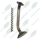 650.1011398 Патрубок (сталь) ф30 L=400; 1 ромбич.фланец 2отв.ф10 в сборе с сетчатым фильтром ф122, маслозаборны ЯМЗ