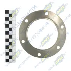 650.1203020 Прокладка заслонки на выхлопе (сталь) ЯМЗ-650 ф86х136х0,2; 6отв.ф9 ЯМЗ