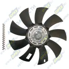 7511.1308010 Вискомуфта вентилятора с крыльчаткой (ф660 мм - 9 лопастей); ЯМЗ 7511.10, 658.10 ЯМЗ