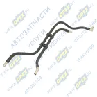 651.1104525 Трубка ПВХ ф15 L=450/750 4xd=13 С/И топливная, сдвоенная; Г=М22+К27 ЯМЗ