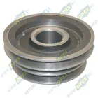 238П-1005061 Шкив коленвала 3руч. шпонка ф173 h=63; 2 отв. шир.3-го ручья 17мм ЯМЗ