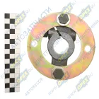 7511.1029262 Фланец разрезной полумуфты привода ТНВД L=132х56; в сборе с пластинами и болтами ЯМЗ