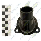 658.1306053-10 Патрубок коробки термостата (ПВХ) 3 отв. ф33х43; L=115 ЯМЗ-656,658 ЯМЗ