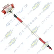 Щетка для мытья автомобиля телескоп. 2-х секционная под шланг