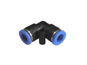 Фитинг (ПВХ) угловой (соединение трубок); ф18-ф18мм