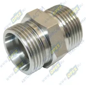 Фитинг (штуцер) прямой Рнар.=М30х2/М30х2 К=32 L=35 (конус/конус) STANDART (P DL22)