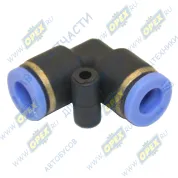 Фитинг (угольник); Рнаруж=1/4"/ Г=1/4"