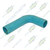 Шланг (патрубок) кривой (1 изг.) ф48х58 L=400 радиатора VOLVO B12 (1992-2021)