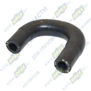 Шланг (патрубок) кривой (2 изг.) ф12х21 L=210 радиатора MB Axor MB Axor 2 (2004-2020)