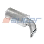 Резонатор глушителя (бочка) Volvo круглый с выхлопной трубой (маленькая) VOLVO FH12 (1993-2020)