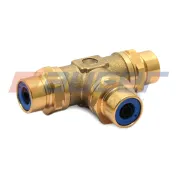 Фитинг (тройник) Т-образный; трубка ф8/ф8/ф8мм (цанга) UNIVERSAL (1970-2020)