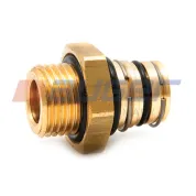 Фитинг (штуцер) прямой; Рнаруж=М16х1,5/ P5 внешний