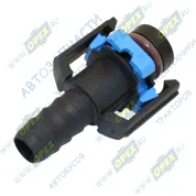 Фитинг (штуцер) прямой; под шланг ф12/ топл. быстросъем MB Actros I->2002,Actros MP2/MP3/MP4,Antos,Arocs,Atego I/II/III MB Actros MP2/MP3 (2002-2020)