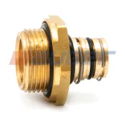 Фитинг (штуцер) прямой; Рнаруж=M22х1,5/ P5 внешний