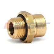 Фитинг (штуцер) прямой; Рнаруж=М16х1,5/ трубка ф8х1,0мм