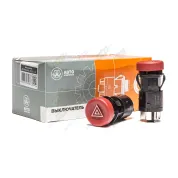 Выключатель-кнопка 24v 6контактов авар.сигналов (большая) МАЗ,КАМАЗ