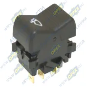 Переключатель-клавиша 3-х поз. 12-24v 6контактов стеклоочистителя