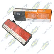 Фонарь задний КАМАЗ,МАЗ левый светодиодный с проводом (задний ход снизу)