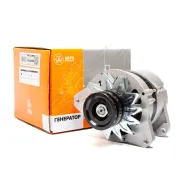 Генератор 14в ГАЗ-3102,31029 дв.ЗМЗ-402.10,4021.10 шкив 2 ручья ф68 h=42; фишка 2 клеммы