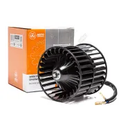 Мотор отопителя 12В, Газель Бизнес с вентилятором в сб.; 2 плоск. клеммы, н/о