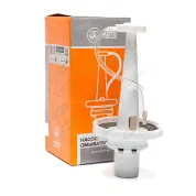 Насос (ПВХ) L=210; 12В; 2 плоские клеммы; 1 выход ф5 стеклоомывателя в сборе