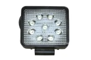 Фара рабочего света светодиодная КВАДРАТНАЯ 27 вт (дальний)