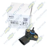 Датчик давления и температуры ГАЗ, МАЗ, ПАЗ, ЗИЛ ЯМЗ-534,536 ПВХ 58х54 h=18; 4 плоские клеммы (0 281 002 953)