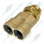 Фитинг (тройник) Y-образный; Рнаруж=М22х1,5/ трубка ф12/ф12мм