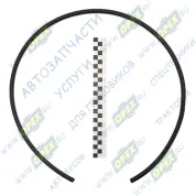 Труба (гофра) автомобильная гофрированная Фвнутр=7,5- 8,5 мм