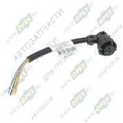 Разъем AMP МАЗ,ГАЗ,УАЗ МАЗ угловой (6 проводов, байонет)